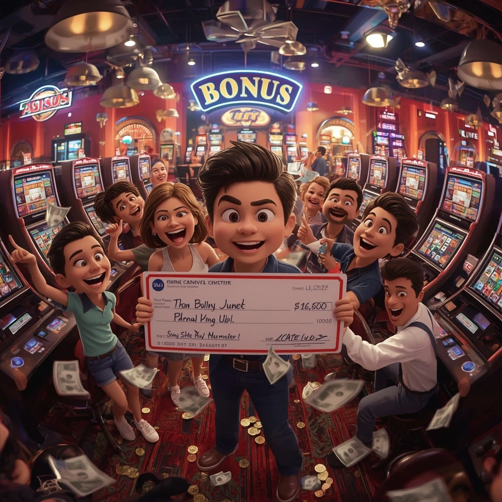 bonus dans les mains de l'homme au casino WONACO CASINO